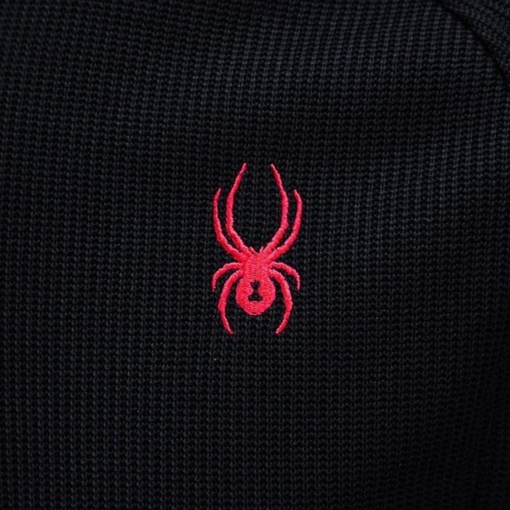 New Spyder Men's Constant Full Zip Sweater Black​ - Picture 4 of 5